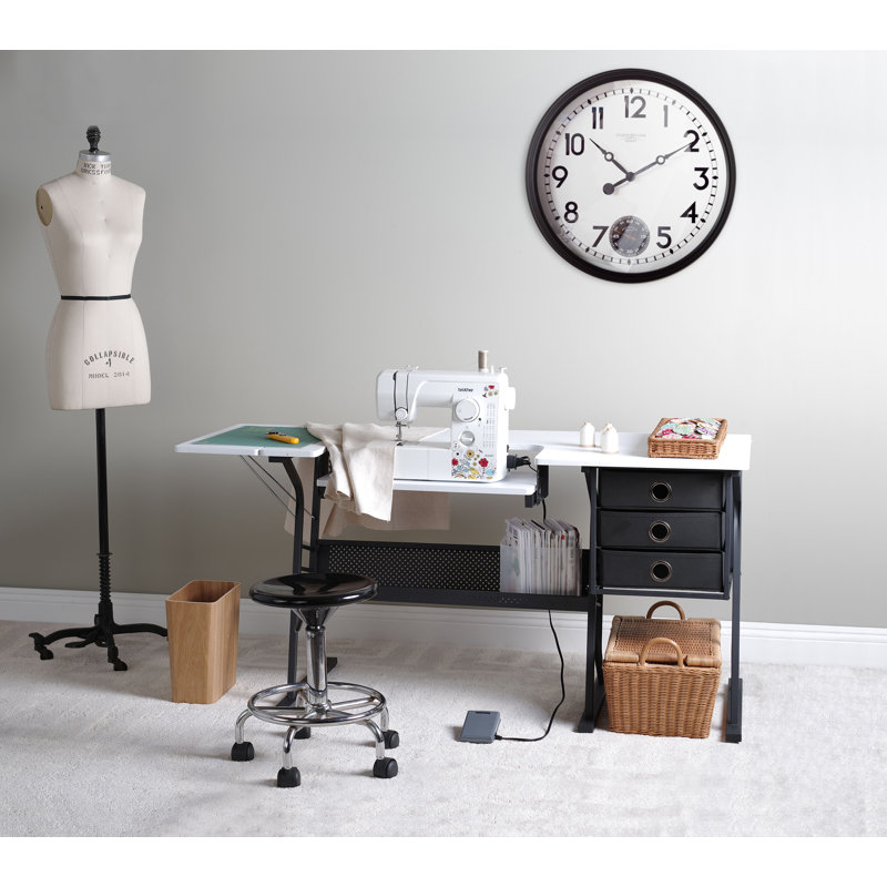 Studio Designs 60.25'' x 23.75'' Sewing Table & Reviews | Wayfair